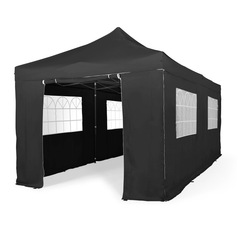 3x6m Pop Up Gazebo with 4 Heavyweight Side Panels