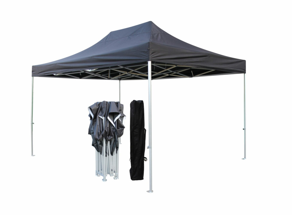 3x4.5m Aluminium HEX40 Industrial Pop Up Gazebo