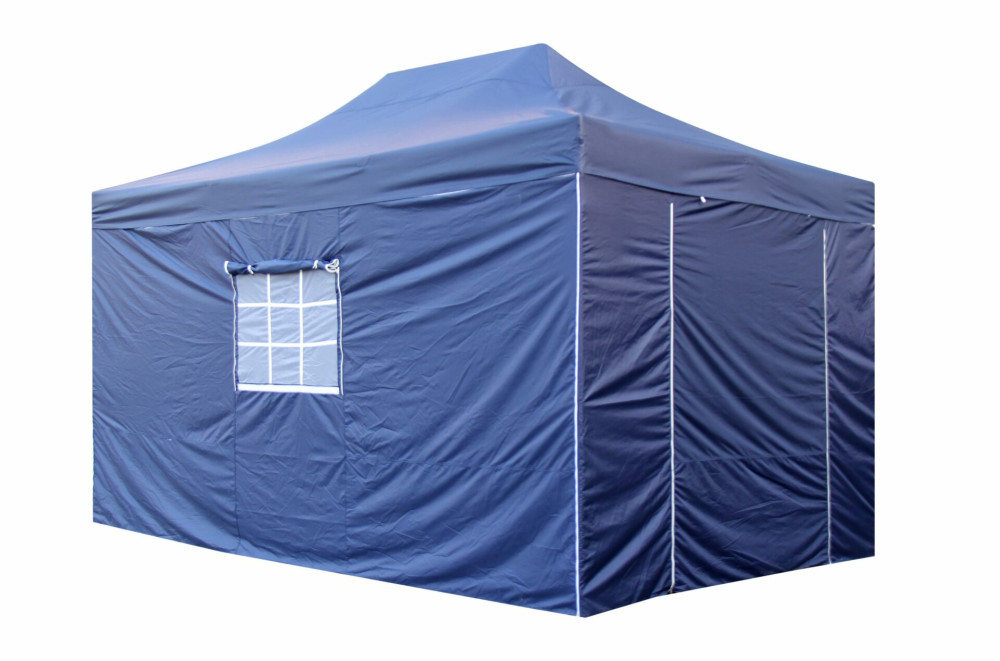 3x4.5m Aluminium HEX40 Industrial Pop Up Gazebo Package