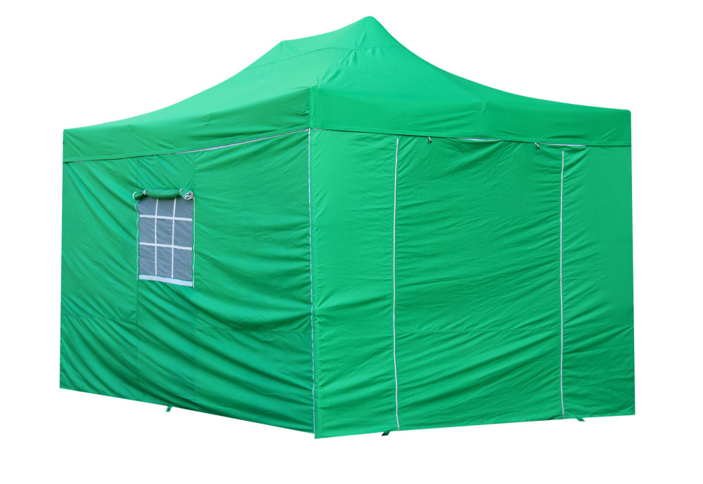 3x4.5m Aluminium HEX40 Industrial Pop Up Gazebo Package